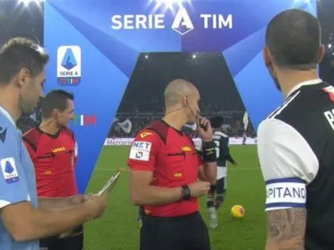 Cuadrado quiso hacerse el gracioso, le sacó el balón ¡y al juez no le gustó nada!