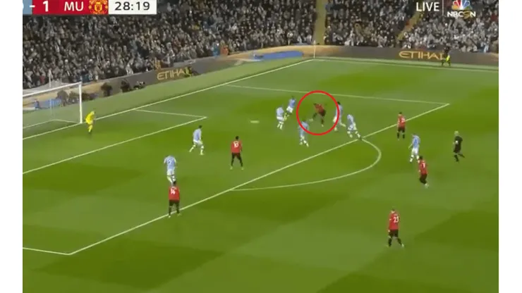 ¿Y ahora, Pep? Martial puso el 2 a 0 para el United contra el City