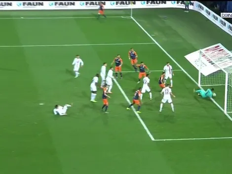 ¿Qué pasó, Keylor? La floja reacción de Navas en el gol del Montpellier