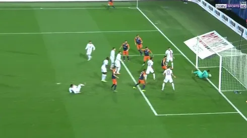 ¿Qué pasó, Keylor? La floja reacción de Navas en el gol del Montpellier