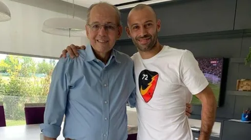 Mascherano subió una foto con Sabella y se nos cayó una lágrima