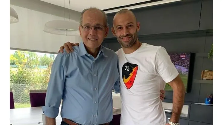 Mascherano subió una foto con Sabella y se nos cayó una lágrima