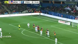 Neymar clavó un golazo de tiro libre y calló a todos en el festejo