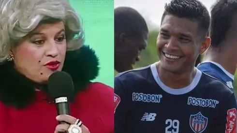 'Barbarita' y Teófilo Gutiérrez