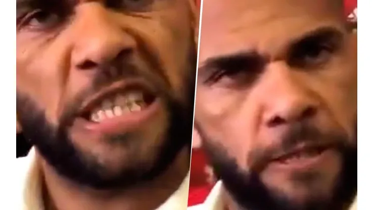 ¿Qué le pasó? Todo Twitter está hablando de los gestos de Dani Alves