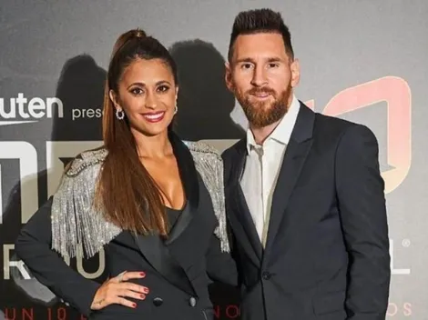 Antonela Roccuzzo subió fotito entrenando y un excompañero de Messi le dio un consejo