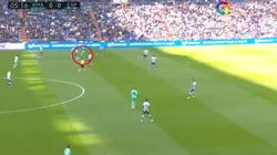 Foto captura de la jugada de Vinicius en el camino.