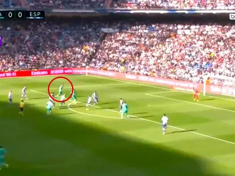 Varane se quedó en el área y definió bárbaro para el 1 a 0 del Madrid