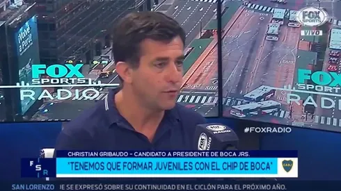 Christian Gribaudo en 'Fox Sports Radio'.