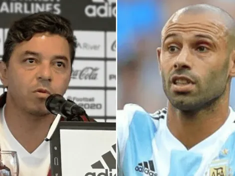 Gallardo contó el motivo por el que Mascherano no volvió a River