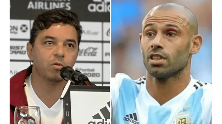 Gallardo contó el motivo por el que Mascherano no volvió a River