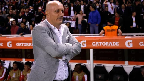 Pablo Repetto, el entrenador de Liga de Quito.