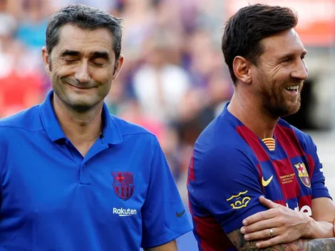 Valverde lleva tranquilidad al hablar de Messi: "No se va a retirar mañana"