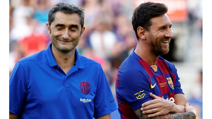 Valverde lleva tranquilidad al hablar de Messi: "No se va a retirar mañana"