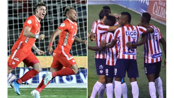 Así formarían América de Cali y Junior en la final de la Liga Águila