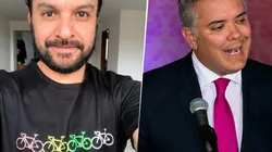 Es posible: la coincidencia que tienen el actor Julián Román e Iván Duque