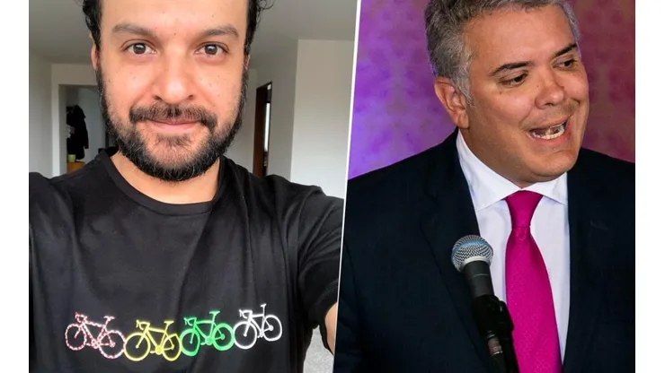 Es posible: la coincidencia que tienen el actor Julián Román e Iván Duque