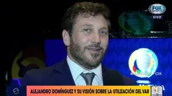 A Alejandro Domínguez le preguntaron si era de River y fue contundente