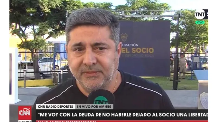 A Angelici le preguntaron cómo se imagina el domingo