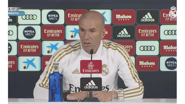 Zidane y el mercado de pases del Madrid: "Puede pasar de todo en el fútbol"