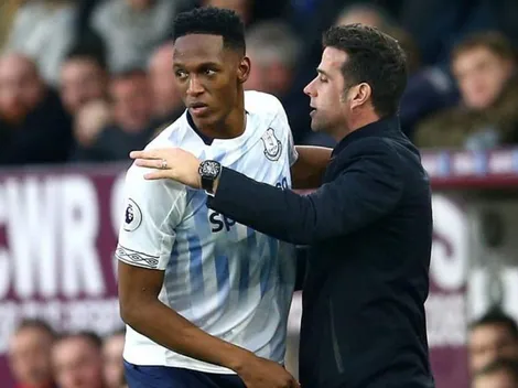 El conmovedor mensaje de Yerry Mina a su técnico tras ser despedido del Everton