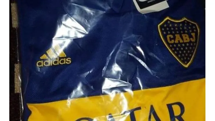 Filtran foto de la primera camiseta de Boca con adidas para 2020