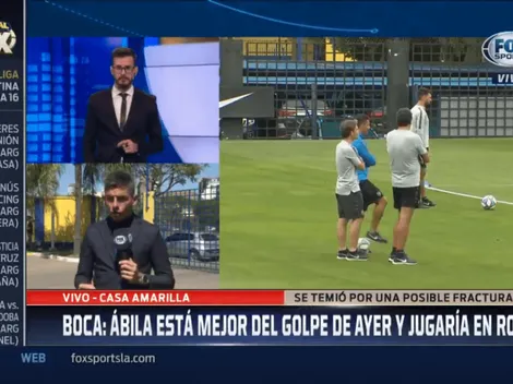 Buenas noticias para Boca: Wanchope Ábila no está fracturado