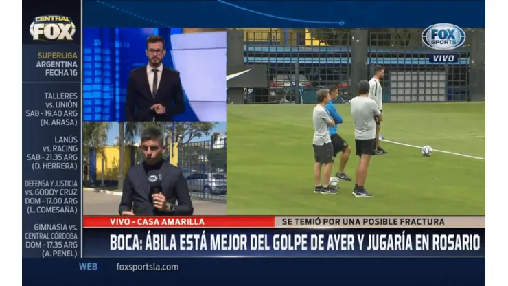 Buenas noticias para Boca: Wanchope Ábila no está fracturado