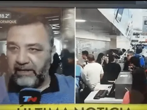 Video: entrevistaron a un hincha de River ¡y trolleó a Boca en vivo!