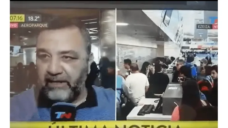 Video: entrevistaron a un hincha de River ¡y trolleó a Boca en vivo!