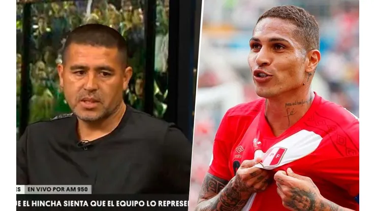 Riquelme reveló qué habló con Paolo Guerrero e ilusionó a todo Boca