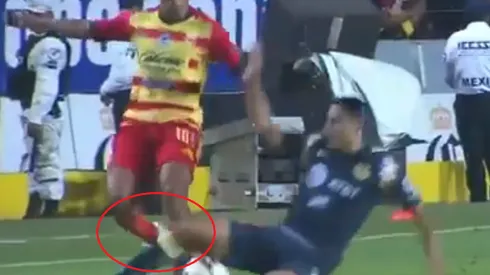 ¡No pensó y lo pagó caro! Sánchez dejó al América con uno menos