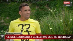 Tevez antes de China: "Le dije llorando a Guillermo que me quedaba"