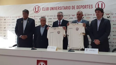 Gregorio Pérez fue presentado este jueves 5 de diciembre.