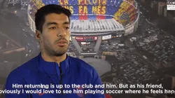 Suárez, sobre Neymar: "Su vuelta dependerá del Barcelona, del París y de él"