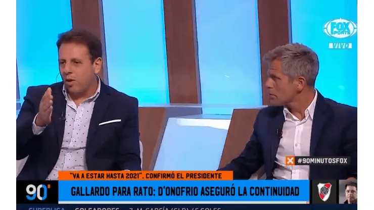 Sottile: "El anuncio de su contuinidad lo va a hacer Marcelo Gallardo"