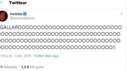 Tiraron un tuit gritando un gol de Jesús Gallardo, pero los hinchas de River lo hicieron viral