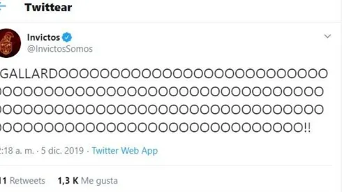 Tiraron un tuit gritando un gol de Jesús Gallardo, pero los hinchas de River lo hicieron viral