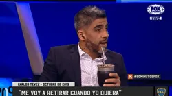 ¿Qué le diría Riquelme a Tevez? Bulos agarró el mate y simuló el diálogo