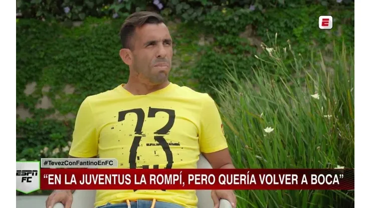 A Tevez le preguntaron qué es Boca para él y recordó su salida de Juventus