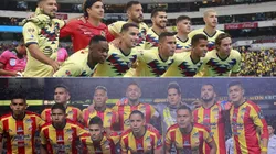 Formaciones de América y Morelia