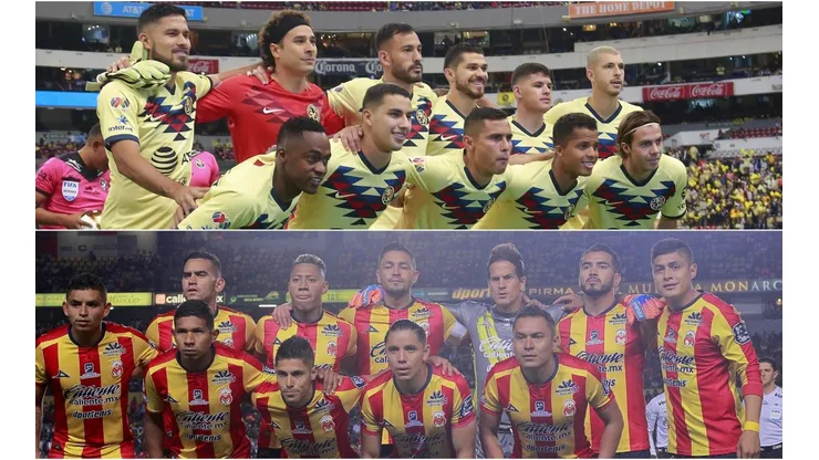 Formaciones de América y Morelia