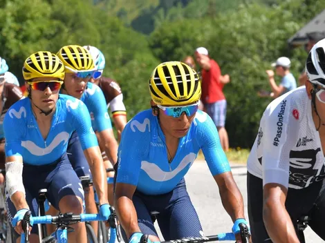 Mikel Landa, el que le daba palo a Nairo, ahora la agarró contra Egan Bernal