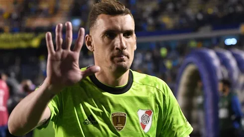 El representante de Armani lleva calma a River: "Está muy contento con el club"