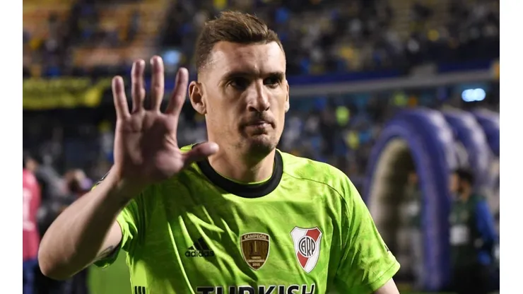 El representante de Armani lleva calma a River: "Está muy contento con el club"