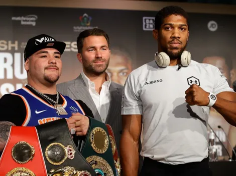 Mirá EN VIVO Andy Ruiz vs Anthony Joshua por los títulos mundiales pesados