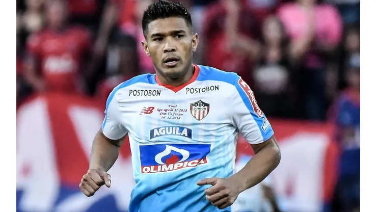 Teófilo Gutiérrez, la gran figura del Junior de Barranquilla que quiere sumar un título más con el equipo de sus amores.