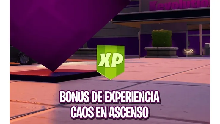 Dónde está el Bonus de Experiencia en Fortnite - Desafío Caos en Ascenso