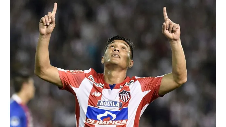Teófilo Gutiérrez, jugador del Junior de Barranquilla.
