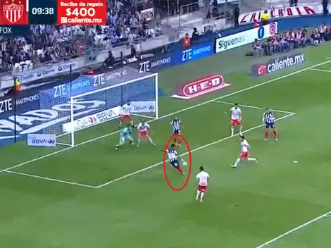 ¡Llegó el primero! Gallardo abrió el marcador para Monterrey